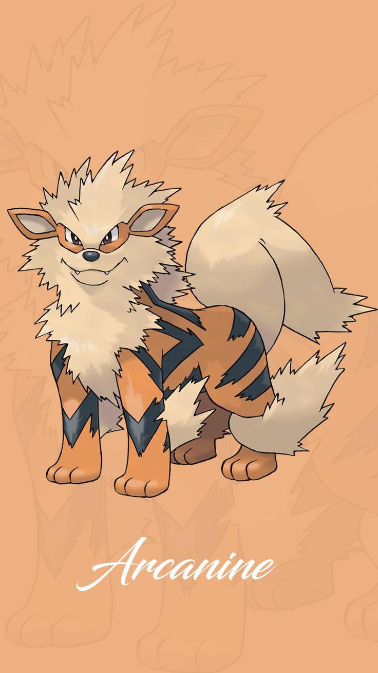 Arcanine-kleurplaat-gratis-14