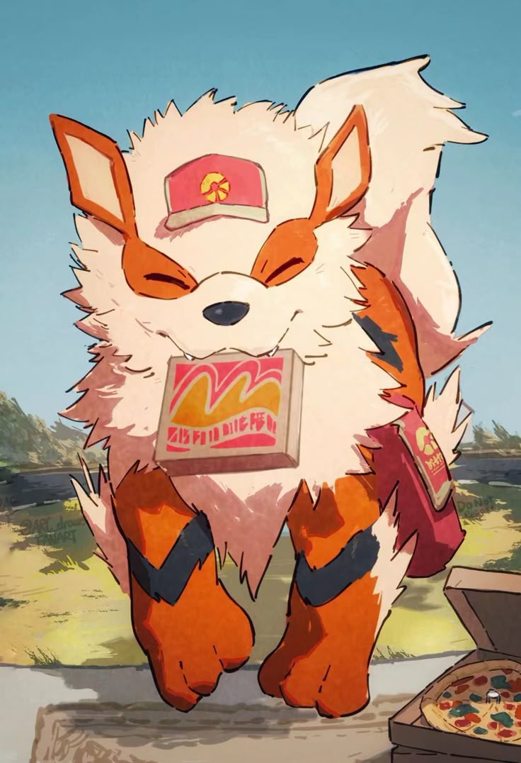Arcanine-kleurplaat-gratis-8
