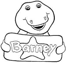 Barney-kleurplaat-gratis-12