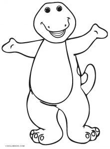 Barney-kleurplaat-gratis-2