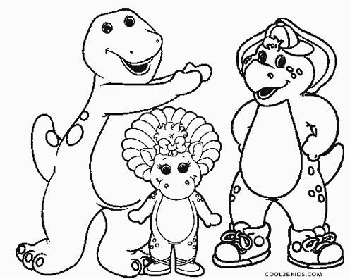 Barney-kleurplaat-gratis-6