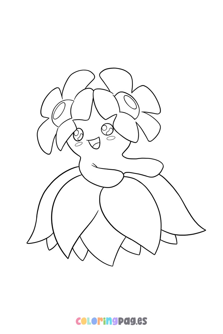 Bellossom-kleurplaat-gratis-2