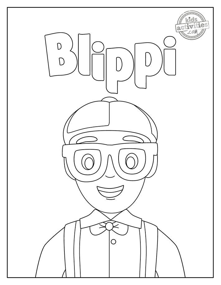 Blippi-kleurplaat-gratis-1