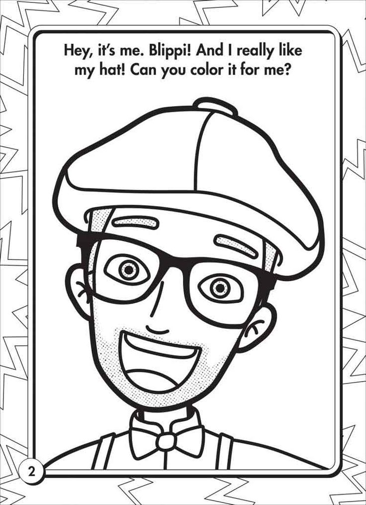 Blippi-kleurplaat-gratis-10