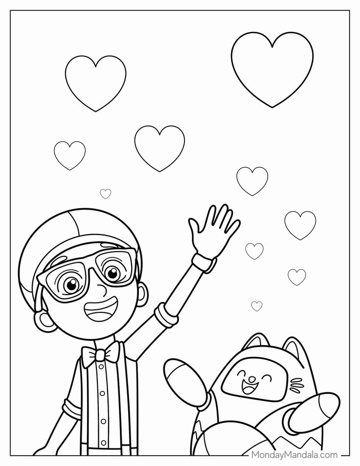 Blippi-kleurplaat-gratis-14