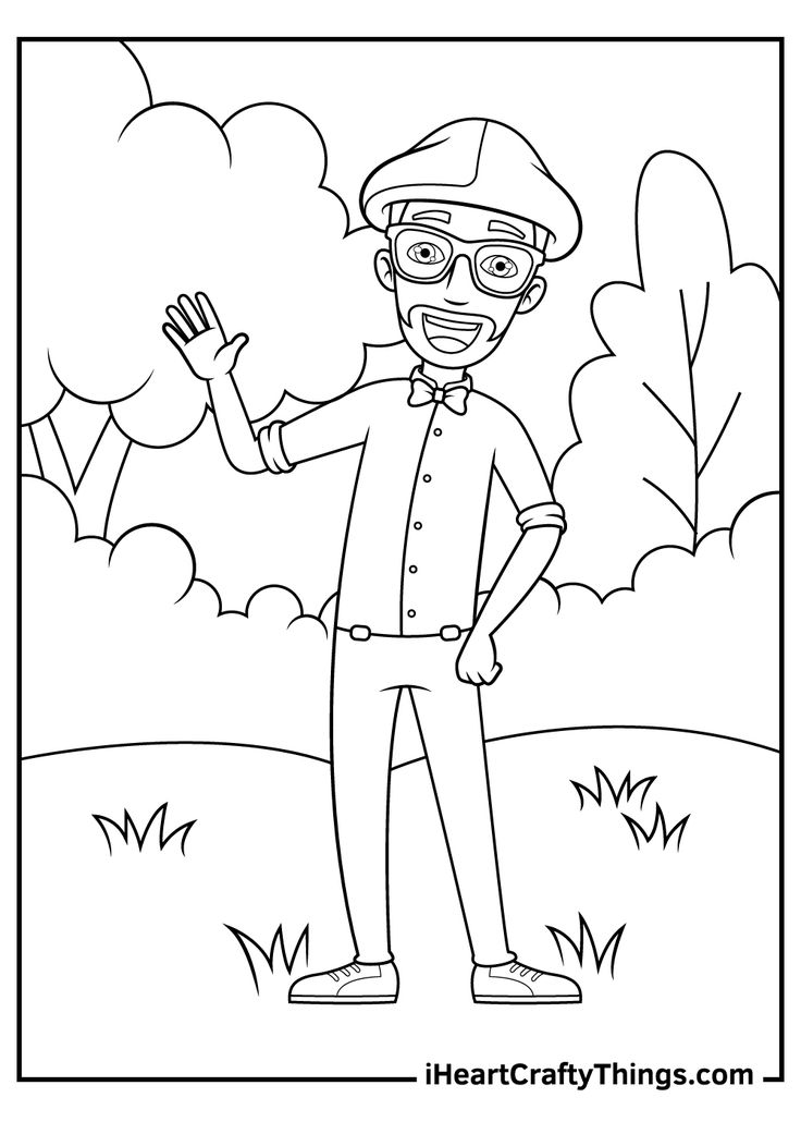 Blippi-kleurplaat-gratis-3