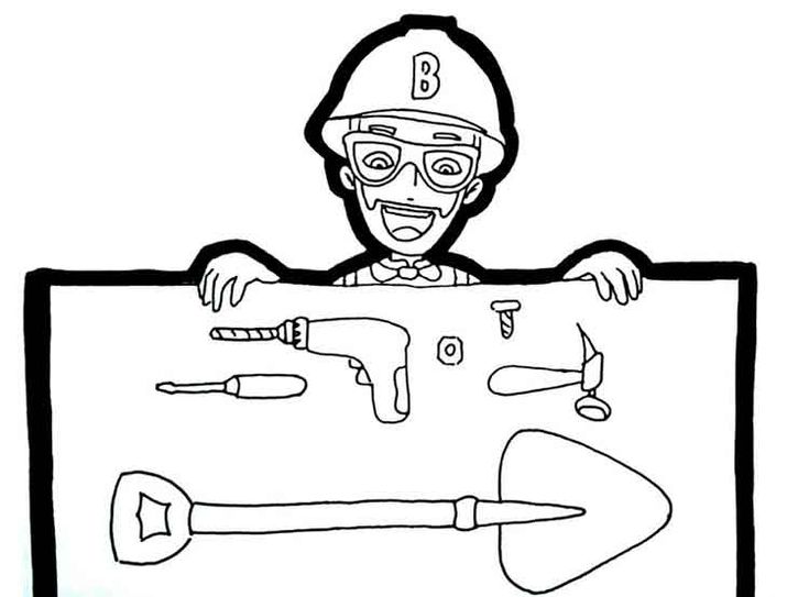 Blippi-kleurplaat-gratis-5
