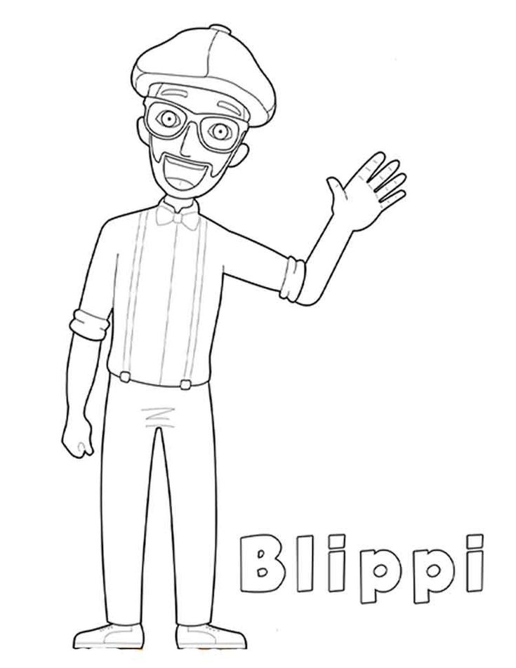 Blippi-kleurplaat-gratis-6