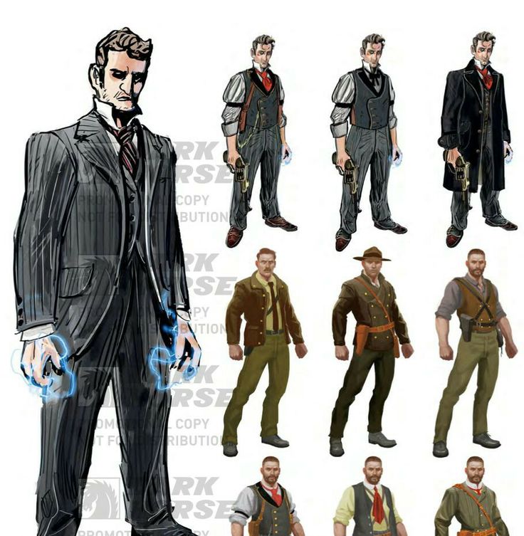 Booker DeWitt-kleurplaat-gratis-12