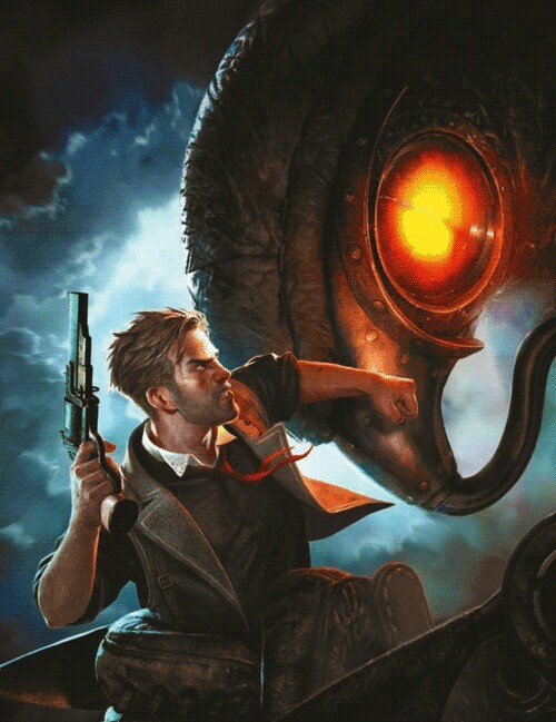 Booker DeWitt-kleurplaat-gratis-5