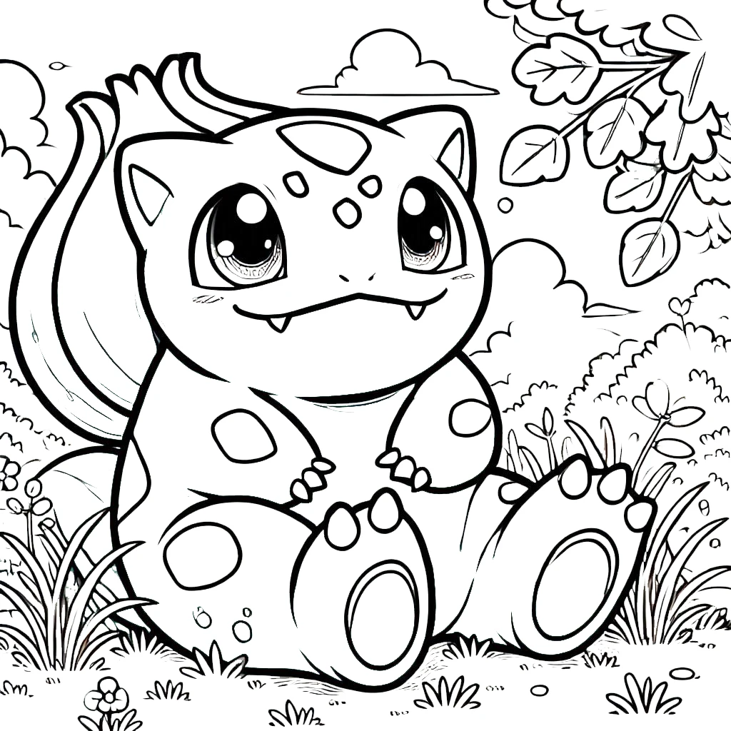 Bulbasaur-kleurplaat-gratis-7