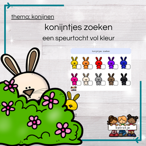 Cijfers in paasthema met eieren en konijnen om in te kleuren-kleurplaat-gratis-12