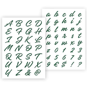 Cijfers in sierlijke letters om in te kleuren-kleurplaat-gratis-5