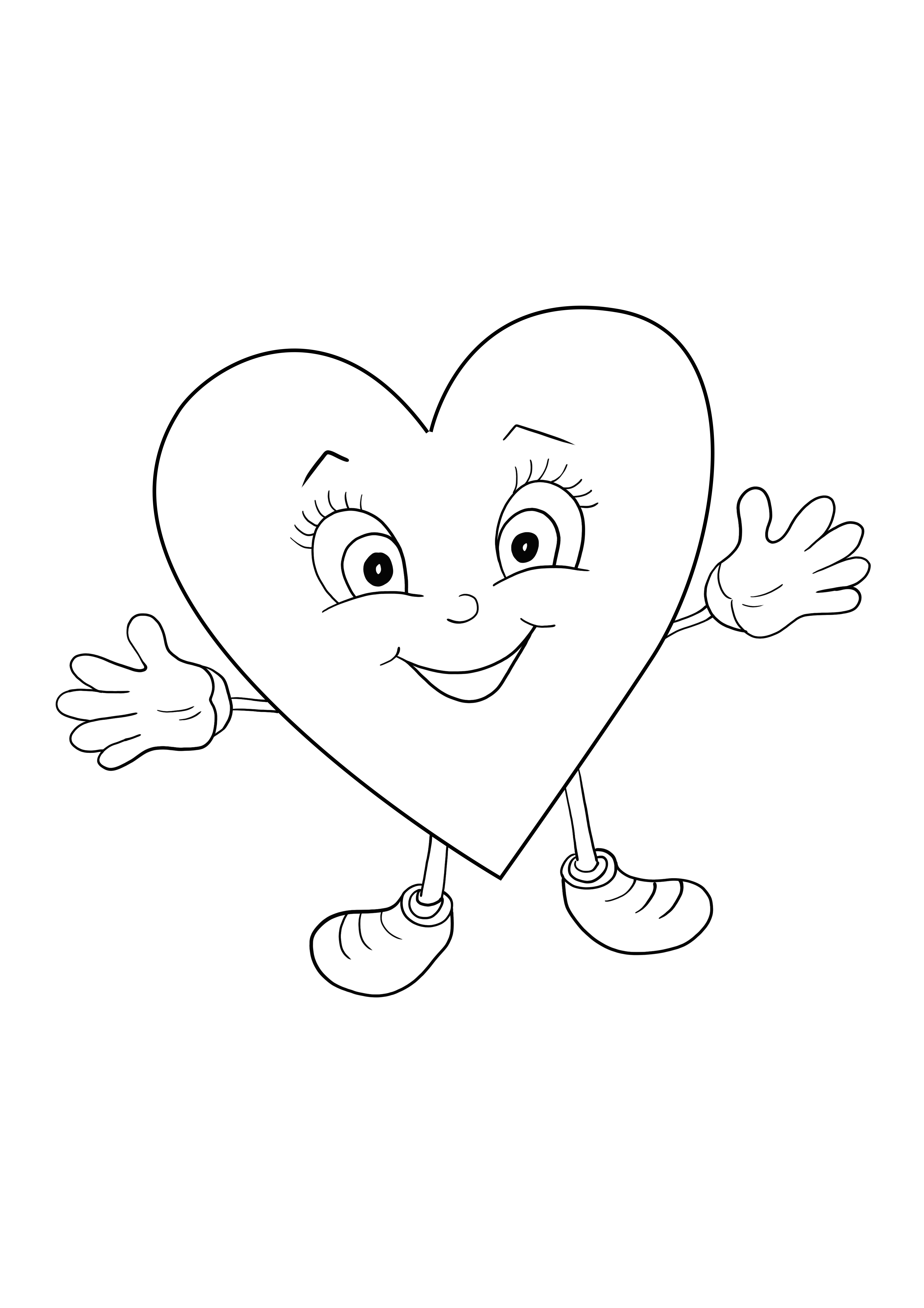 Cijfers met hartjes en liefde om in te kleuren-kleurplaat-gratis-12
