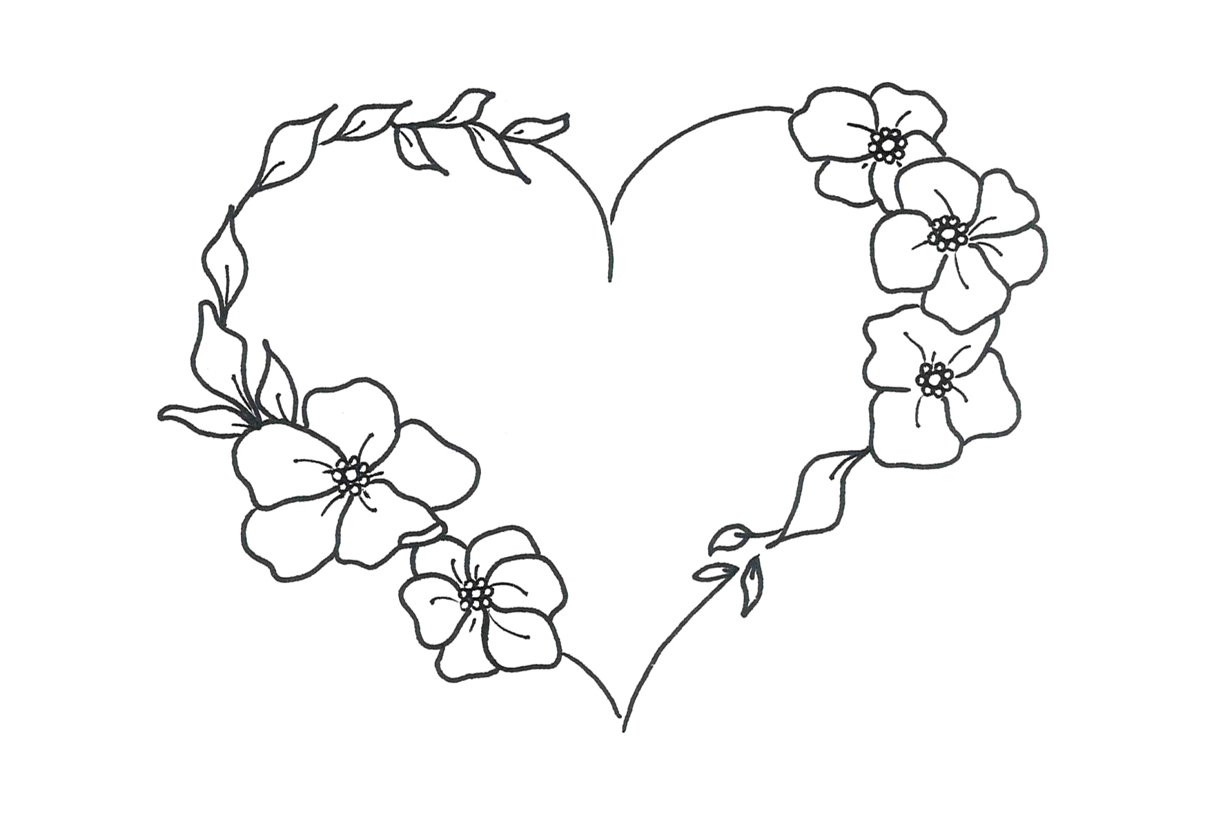 Cijfers met hartjes en liefde om in te kleuren-kleurplaat-gratis-15