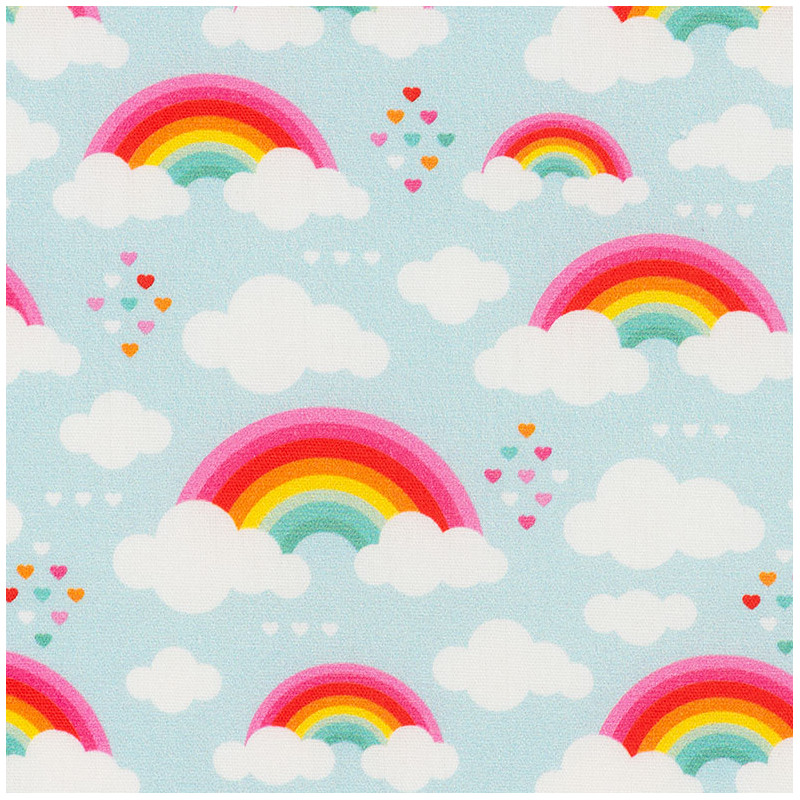 Cijfers met regenbogen en wolken om in te kleuren-kleurplaat-gratis-12
