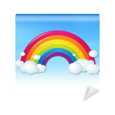 Cijfers met regenbogen en wolken om in te kleuren-kleurplaat-gratis-9