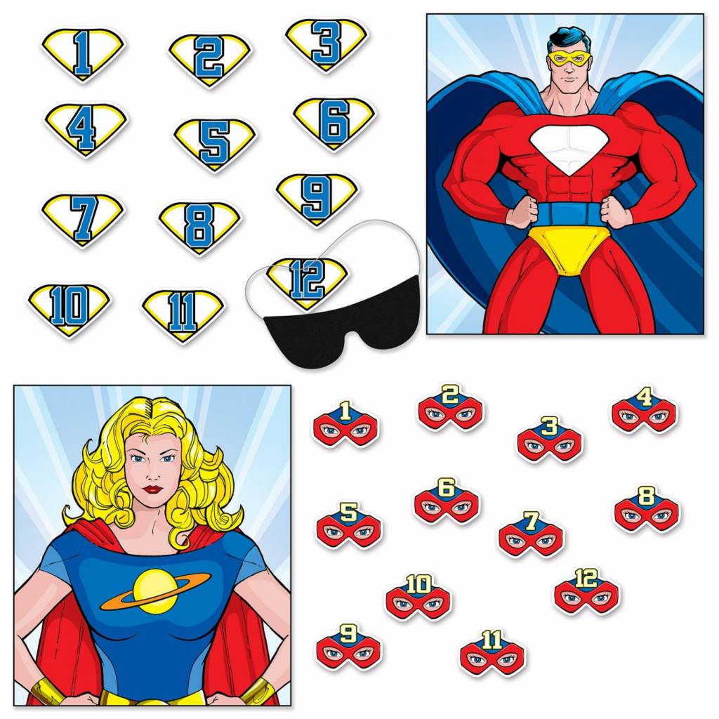 Cijfers met superhelden-thema om in te kleuren-kleurplaat-gratis-7