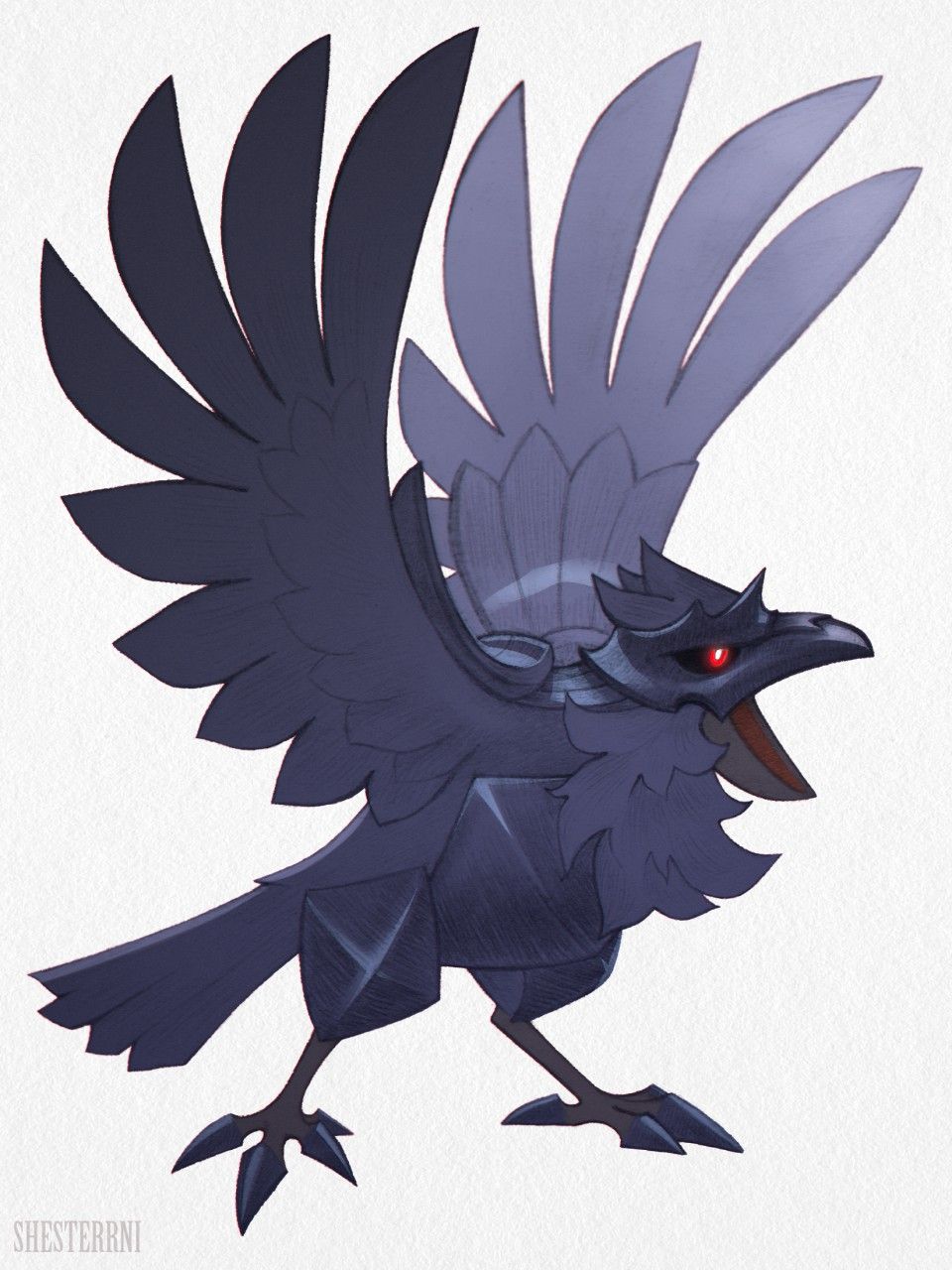 Corviknight-kleurplaat-gratis-12