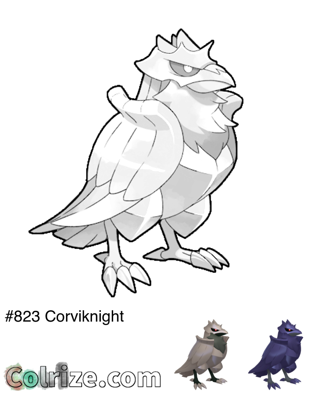 Corviknight-kleurplaat-gratis-3