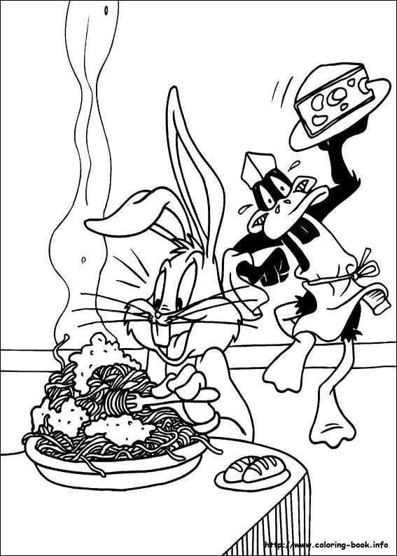 Daffy Duck-kleurplaat-gratis-6