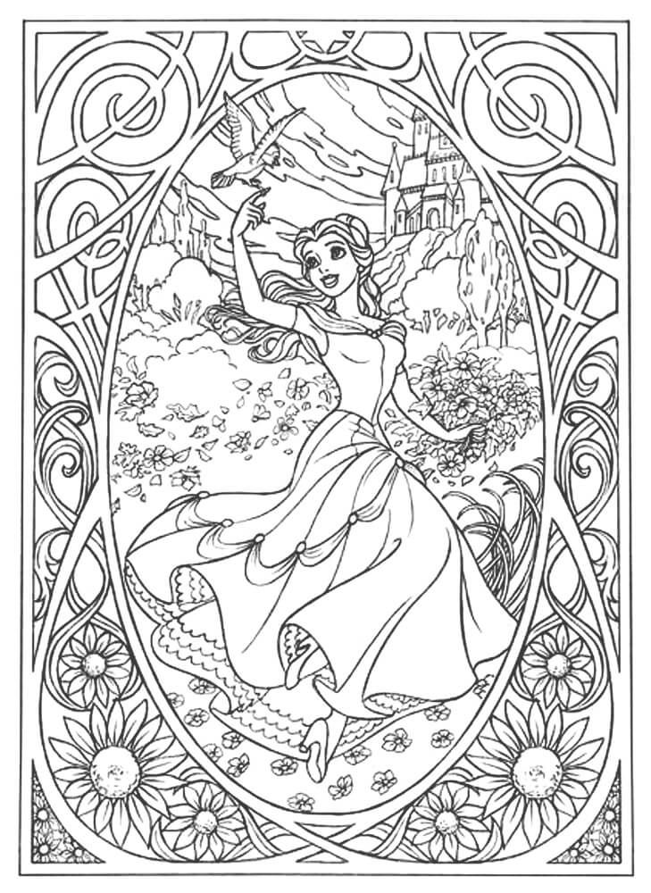 Disney mandalas-kleurplaat-gratis-8