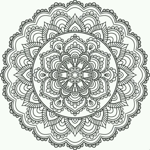 Eenvoudige mandalas voor kinderen-kleurplaat-gratis-7