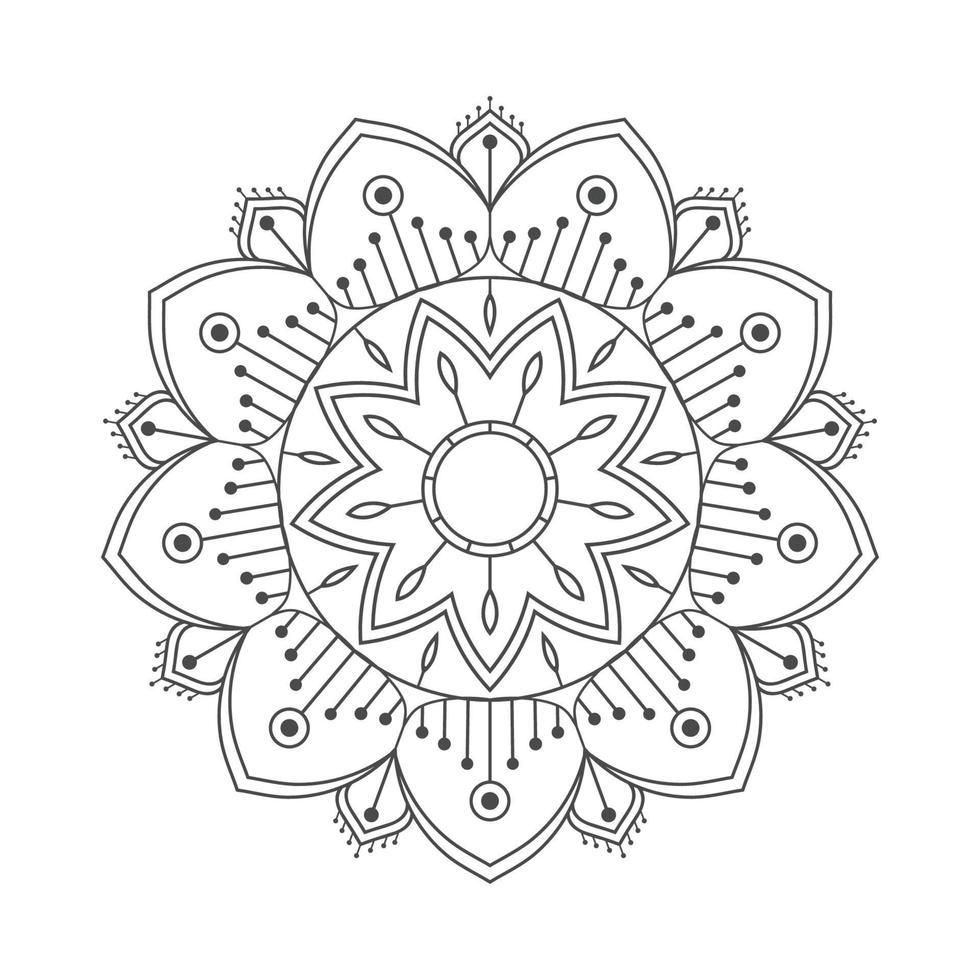 Eenvoudige mandalas voor kinderen-kleurplaat-gratis-9