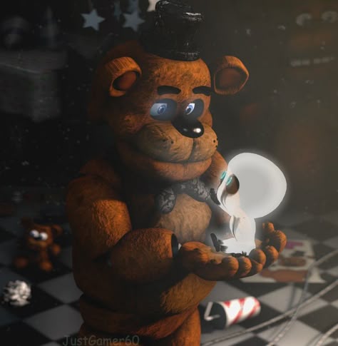 Freddy Fazbear-kleurplaat-gratis-9