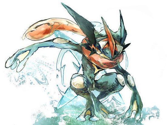 Greninja-kleurplaat-gratis-10
