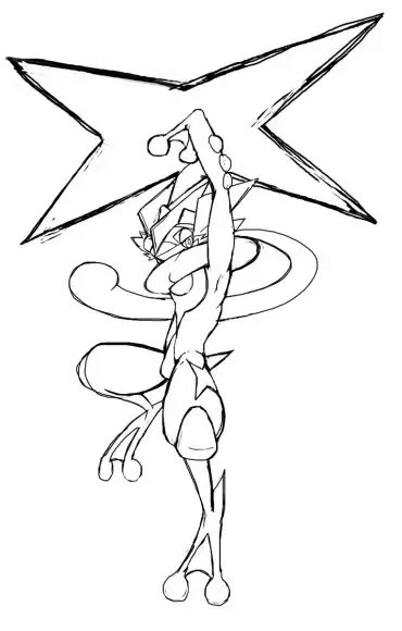 Greninja-kleurplaat-gratis-9