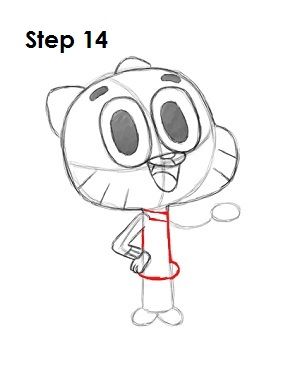 Gumball Watterson-kleurplaat-gratis-5