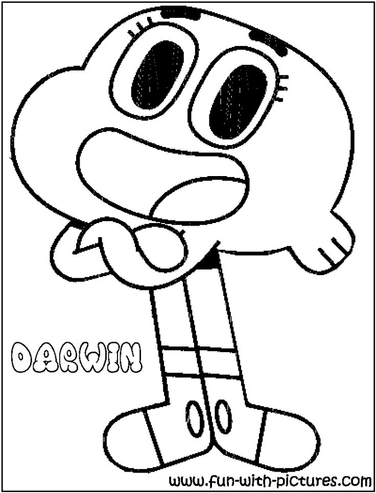 Gumball Watterson-kleurplaat-gratis-8