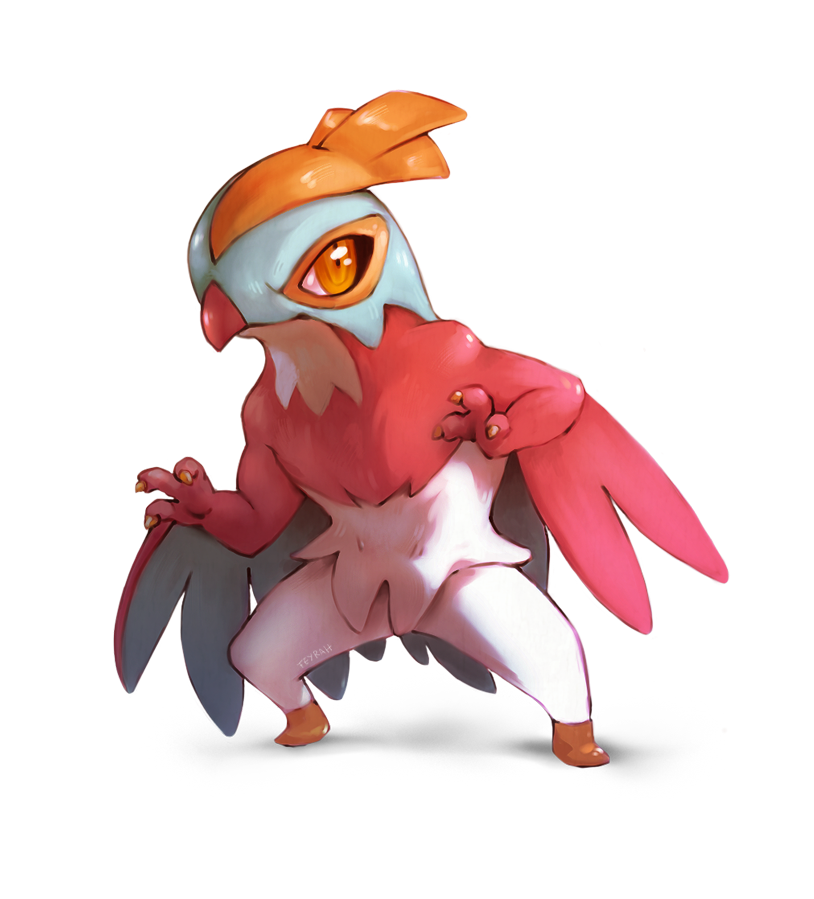 Hawlucha-kleurplaat-gratis-15