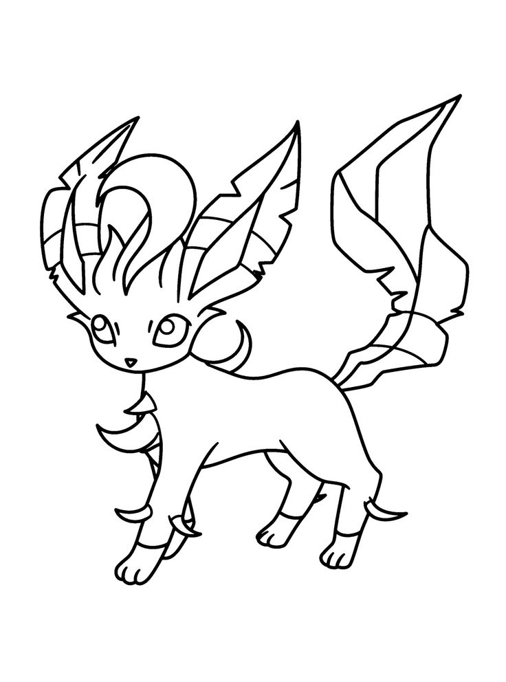Leafeon-kleurplaat-gratis-1