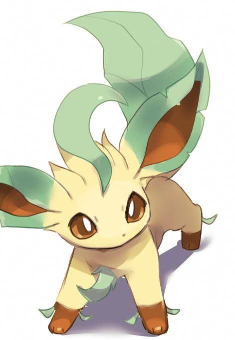 Leafeon-kleurplaat-gratis-12