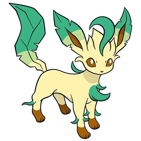 Leafeon-kleurplaat-gratis-9