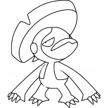 Ludicolo-kleurplaat-gratis-13