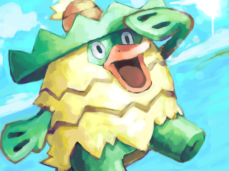 Ludicolo-kleurplaat-gratis-15