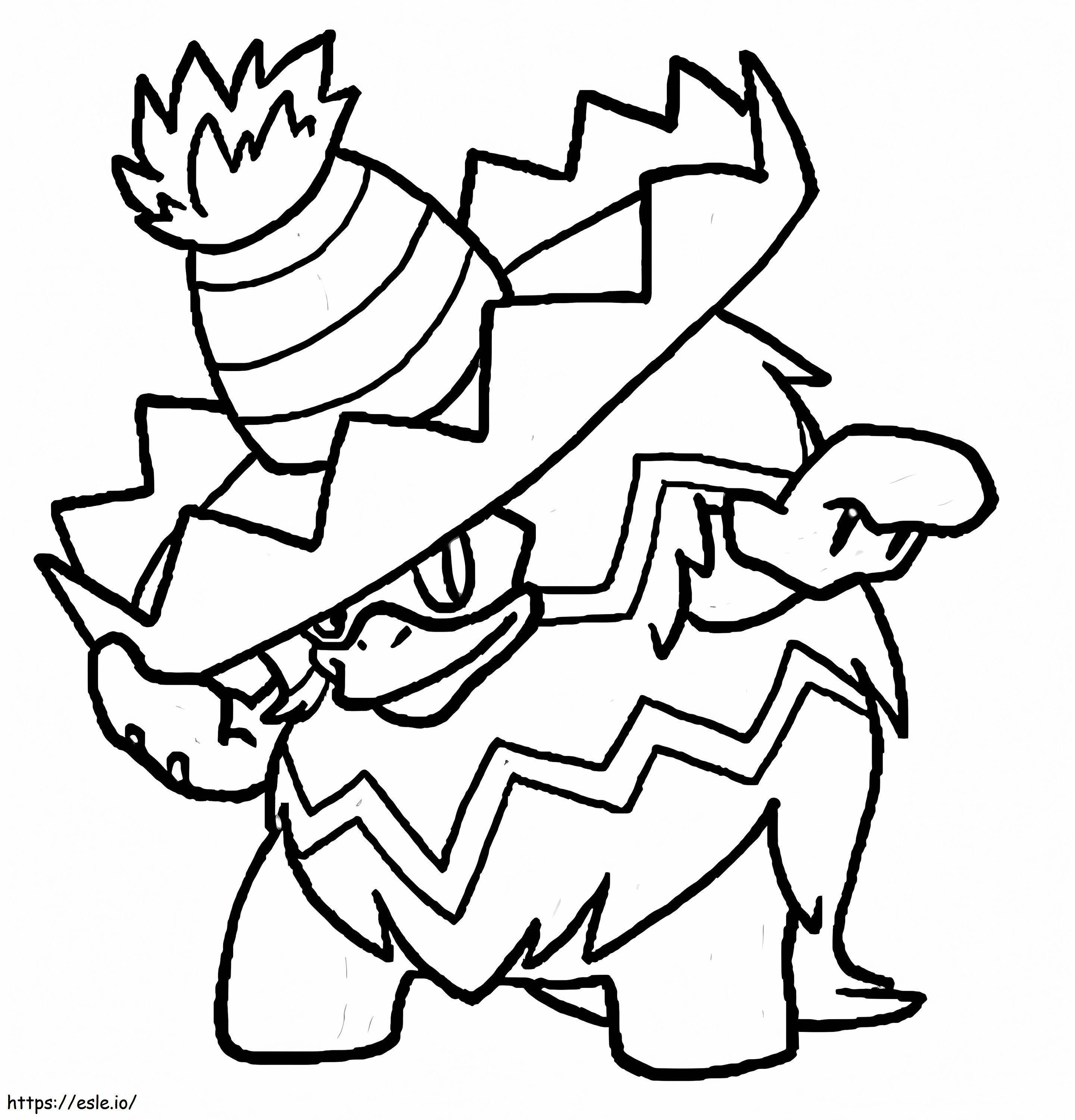 Ludicolo-kleurplaat-gratis-3