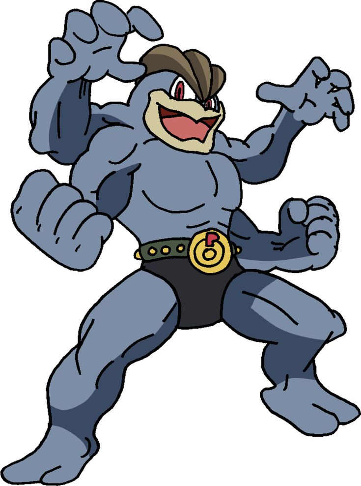 Machamp-kleurplaat-gratis-12