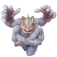Machamp-kleurplaat-gratis-13