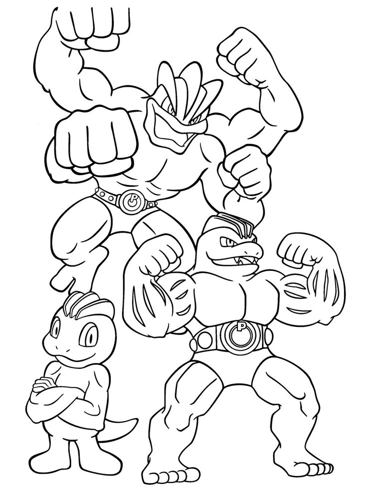 Machamp-kleurplaat-gratis-15