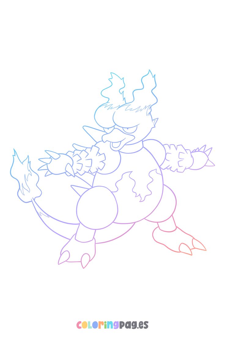Magmar-kleurplaat-gratis-2