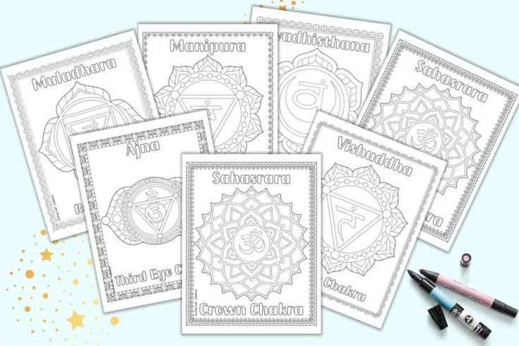 Mandala chakra’s-kleurplaat-gratis-2