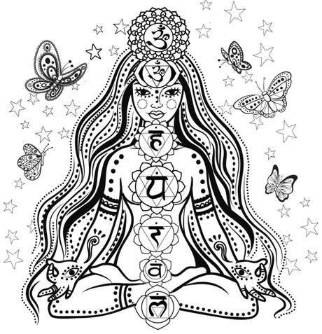 Mandala chakra’s-kleurplaat-gratis-3