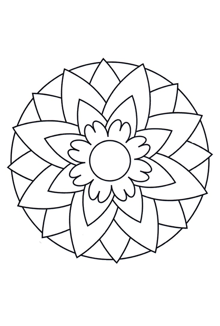 Mandalas van Egyptische kunst-kleurplaat-gratis-7