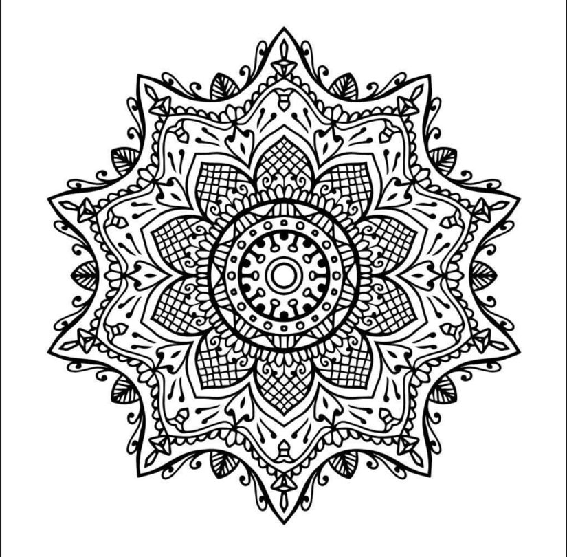 Mandalas van Egyptische kunst-kleurplaat-gratis-8
