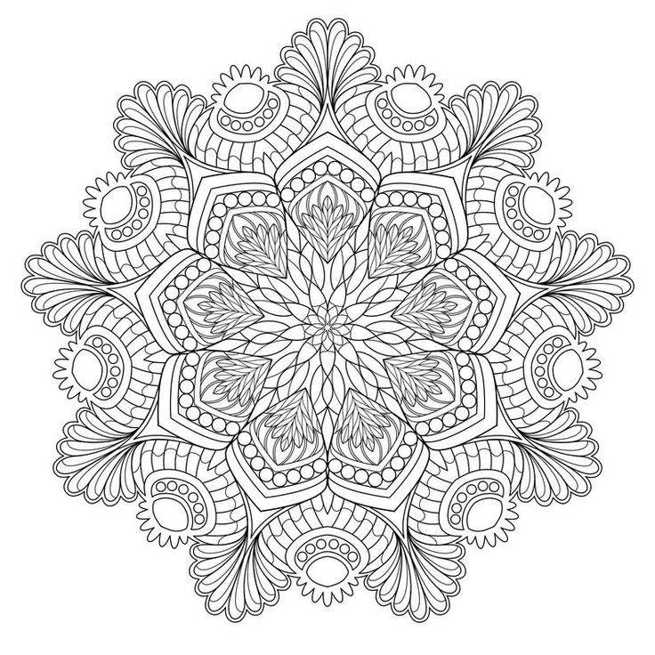 Mandalas van fantasiedieren-kleurplaat-gratis-4