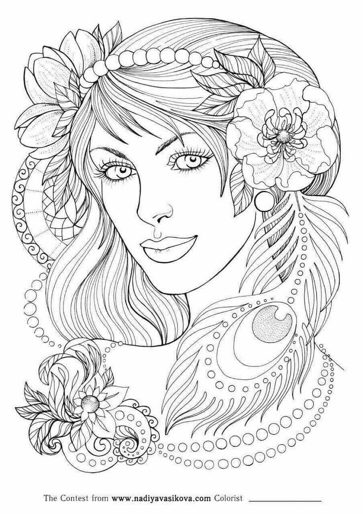 Mandalas van lachende gezichten-kleurplaat-gratis-1